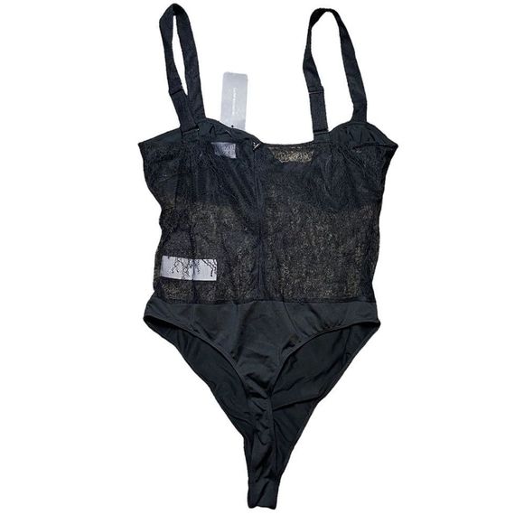 COPY - Danielle Bernstein Sexy Lace Bodysuit size 12 - Picture 3 of 4